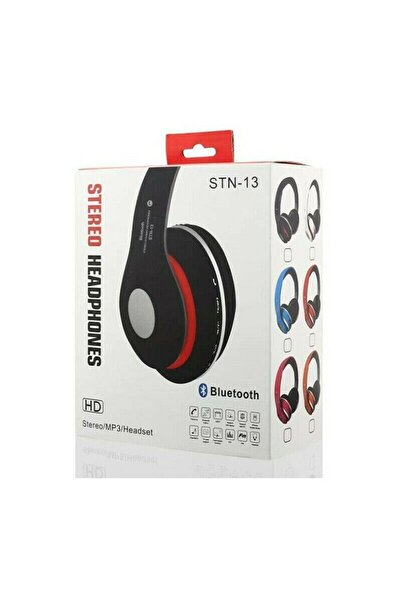 VALA STN-13 Wireless Stereo Dynamic Foldable Bluetooth Headphones - Black & Red
