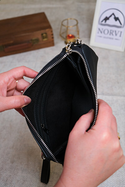 Norvi Leather Encrypted Genuine Leather Men's Handbag 1232