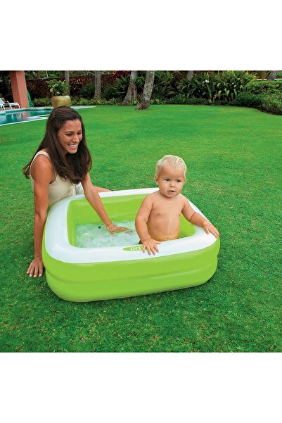 Intex Kiddie Pool Kid's Summer Sunset Glow Design, Assorted, 33.5 x 33.5 x 9 inches