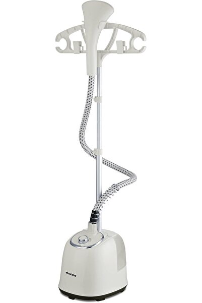Nikai Garment Steamer NGS566AX, 1.6L, 2 Steam Levels, White