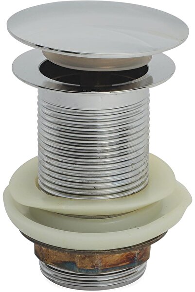 BOLD حوض صرف منبثق بدون فتحة مع غطاء على شكل فطر - نحاس فاخر مع لمسة نهائية م...