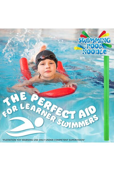 Generic Swimming Pool Noodle for Kids and Adults - Foam Swim Noodle Float Aid 1.5m (Pack of 1)