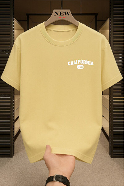 New Shine California, Statele Unite, cu imprimeu supradimensionat tricou