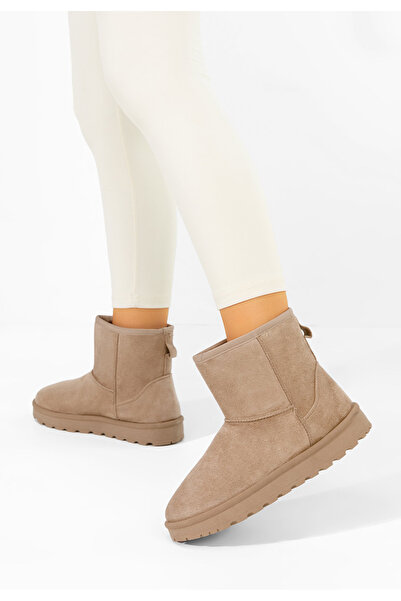 B T Shoes Χειμερινά Αρβυλάκια γυναικείες Patty χακι