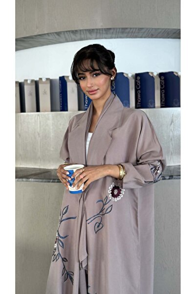 AYA mw1393-Japanese-silk-abaya-with-hand-embroidery-half-cloche