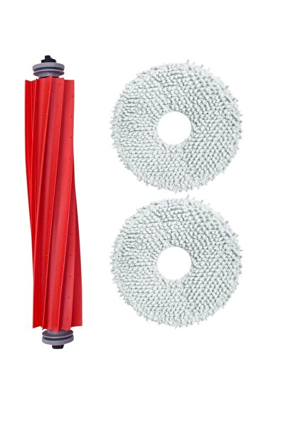 ROPALDE Set de piese de schimb pentru aspiratorul robot Roborock QRevo S compatibil cu 1 perie principală - 2 pânze de mop