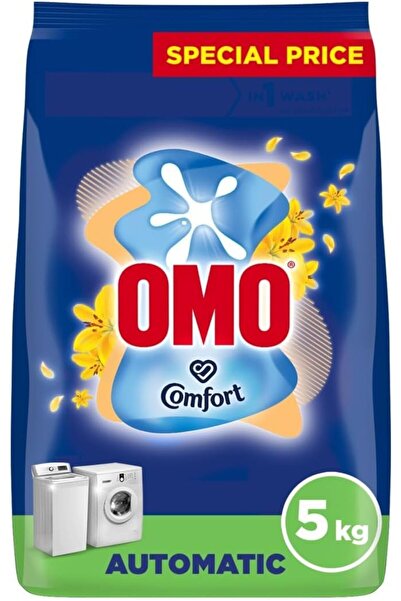 Omo Automatic Laundry Detergent Powder, Touch of Comfort, 5 Kg