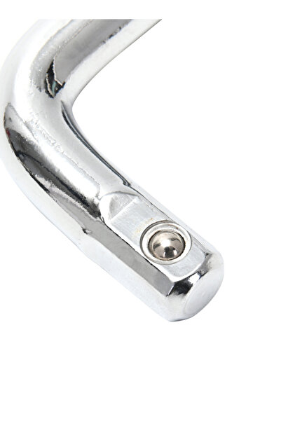 Lawazim L-Handle Wrench 12inch Silver - Heavy Duty Socket Wrench for Tire Change and Garage Use