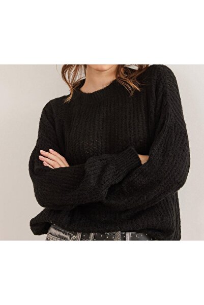 DİMA Standard Size Plain Basic Knitwear Sweater
