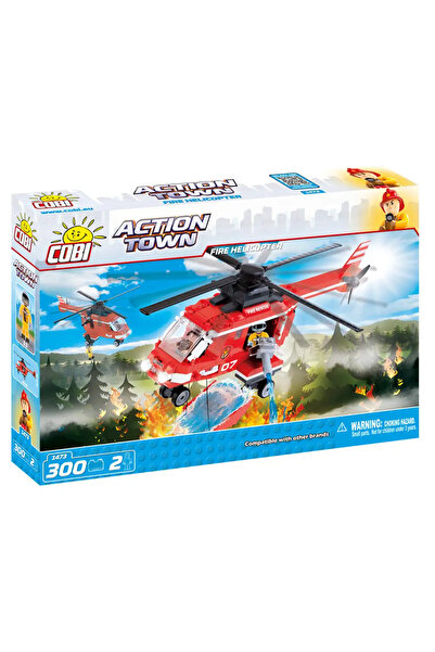 COBI Fire Helicopter, 300 pieces (COBI-1473)