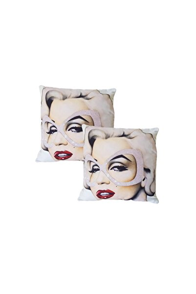 EHA Set 2 fete de perna, print Marilyn Monroe, 43x43 cm, EHA, 2