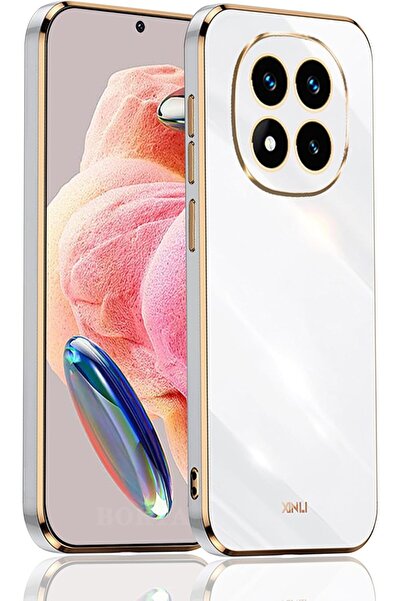 m.tk moveteck Xiaomi Redmi Note 14 Pro 4G Kılıf Kamera Korumalı Parlak Gold A...