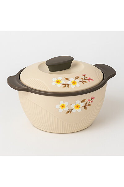 Stylo Insulated casserole with lid, stainless steel interior, 2.1 L