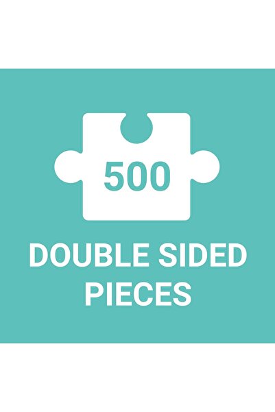 Christian Lacroix Botanic Rainbow 500-Piece Double-Sided Jigsaw Puzzle