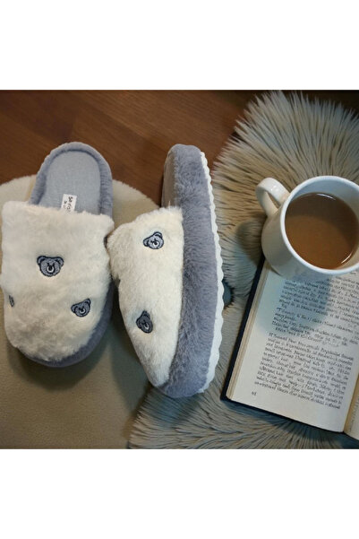 Huzurlu Adımlar Winter Home Slippers