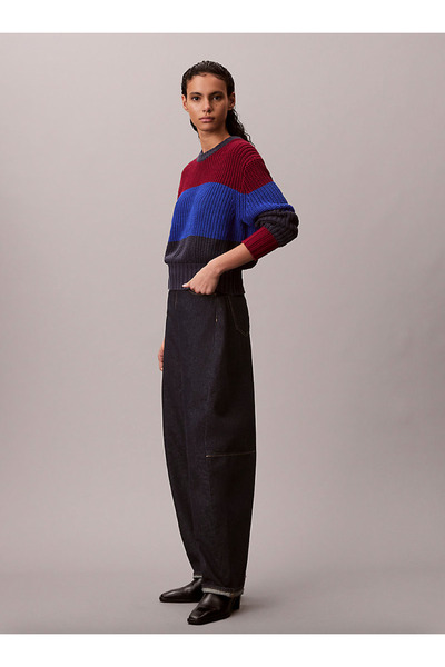 Calvin Klein Chunky Stripe Relaxed Sweater