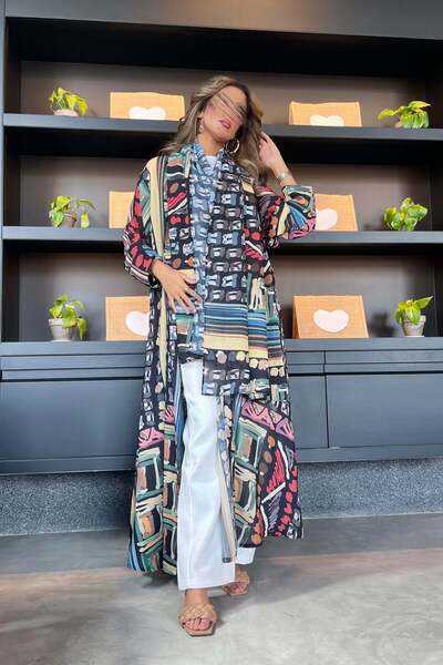 AYA عباية صيفية ملونة