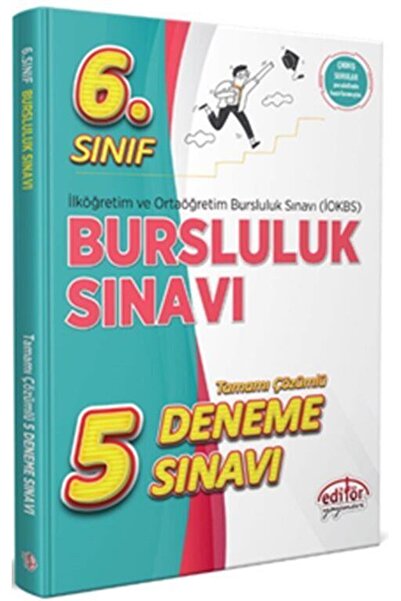 Ankara Kitap Merkezi 6. Sınıf Bursluluk Sınavı Tamamı Çözümlü 5 Deneme Sınavı...