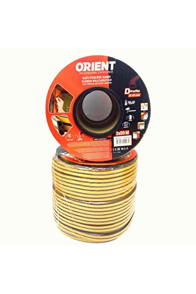 Go İthalat شريط نافذة الباب البني 100MT2X50MTBOBIN