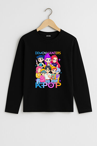 BLITZIST K-Pop Demon Slayer (Tnt-10420) Design Printed Long Sleeve T-Shirt (4...
