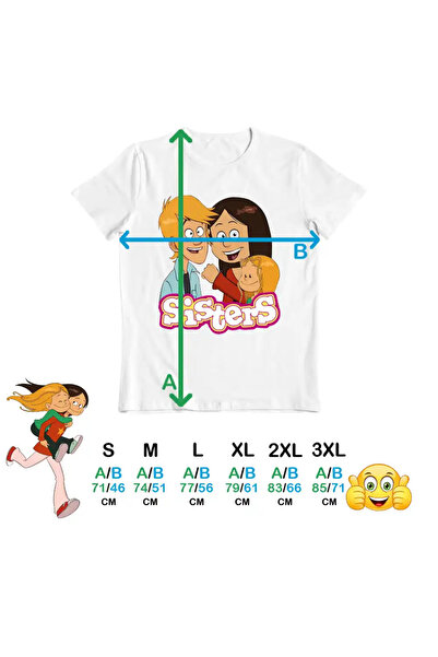 OEM Men's T-Shirt The Sisters Maxence Wendy Marine The Sisters Valentines Dragobete