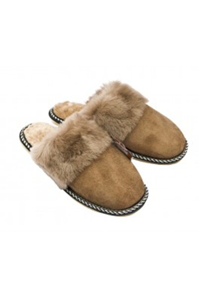 PFA CIOCARLAN ELENA Papuci bărbătești din blană și piele naturală B005 39 EU