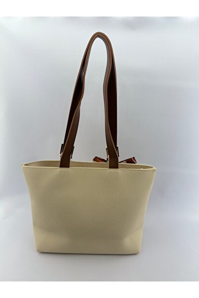 SİNİSA BAG Women's Scarf Detailed Hand and Shoulder Bag