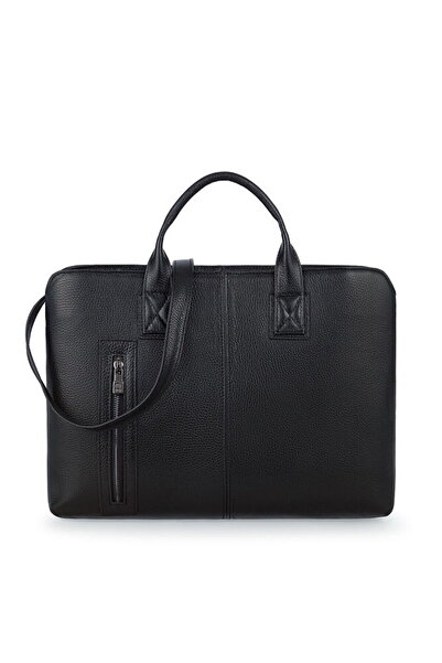 Bilik Deri Business Black Unisex Laptop & Briefcase Blm09 2197