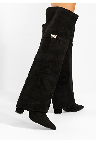 B T Shoes Ψηλές μπότες Crisia V2 Μαύρα