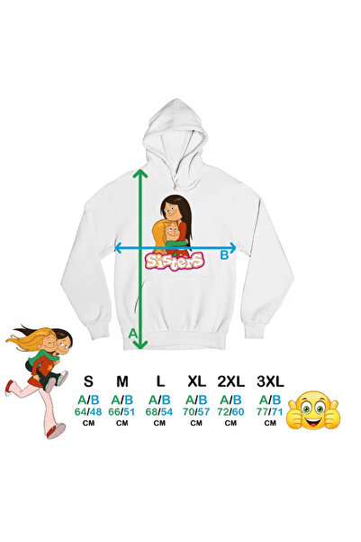 OEM Women's Sweatshirt Grand Festival Les Sisters Cartoons