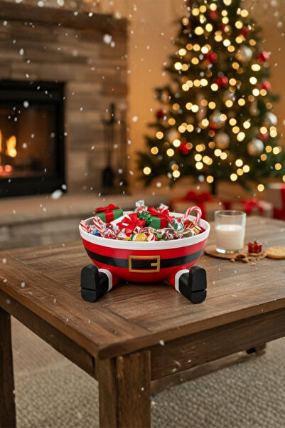 Cosmic Star Santa Claus Shaped Bowl |   3D Printing Christmas Themed Candy Bowl & Cookie Bowl |   Decorative Gift