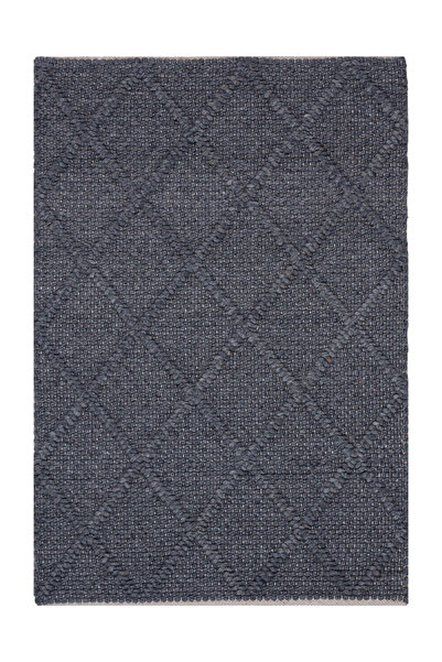 Koza Halı Tahar Koleksiyonu 99001K Antrasit – Doğal Yünün Modern Asaleti