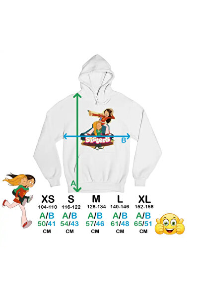 OEM Children's Sweatshirt Girls The Sisters Cartoons