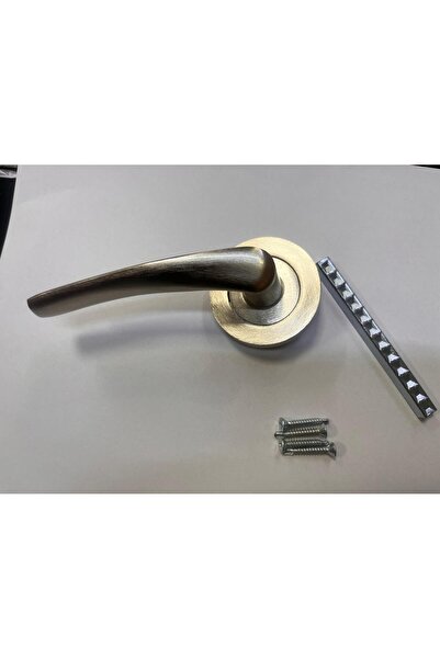 bues bravo rozetli sol basar çelik kapı kolu alüminyum