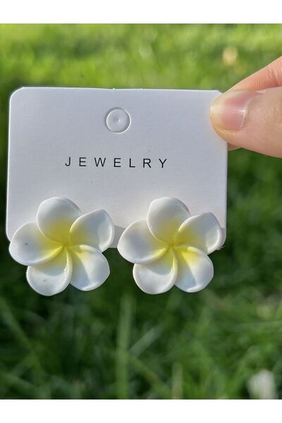 C&On Design ⭐   Lotus Flower Earrings - Sparkling and Elegant Design, Women's...