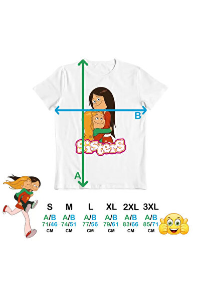 OEM Men's T-Shirt Grand Festival Les Sisters Cartoons