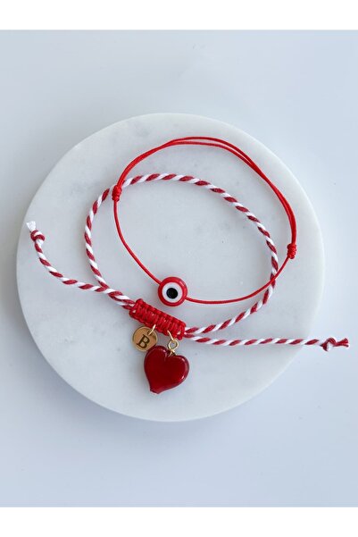 CHARMLUCKY Murano Heart Charm Bracelet