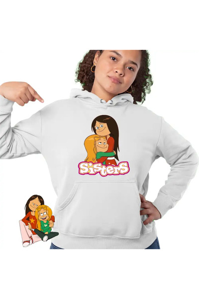 OEM Women's Sweatshirt Grand Festival Les Sisters Cartoons
