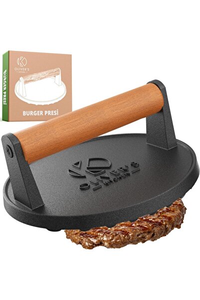 AyrStore ® Burger Presi - Yüksek Kaliteli, Ağır Hizmet Tipi, Dökme Demir - Bu...