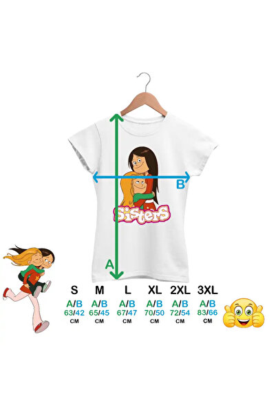 OEM Women's T-shirt Grand Festival Les Sisters Cartoons