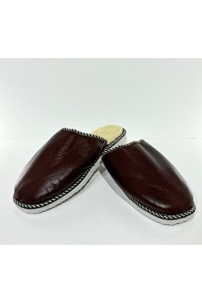 PFA CIOCARLAN ELENA Παντόφλες από γούνα και γνήσιο δέρμα 41 EU