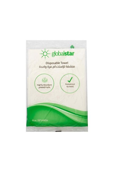 Globalstar Global Star Disposable Towels 70*140, 25 Pieces