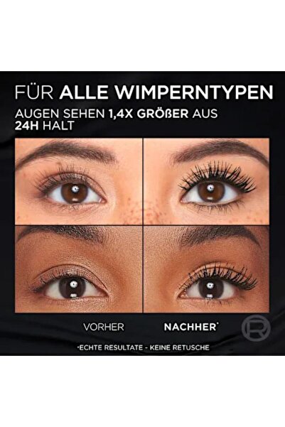 Attention Care L'Or.éal Paris Volume Million Lashes Panorama Mascara All Night Black - 9.9 ml