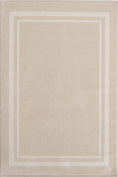 Enti Halı 4K Halı Akik 8604 Bej Hav Vermez Pamuk Tabanlı Akrilik Modern Desen...