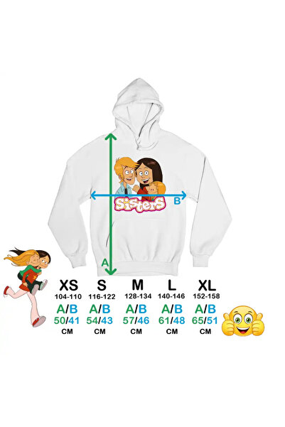 OEM Sweatshirt Kids Girls The Sisters Maxence Wendy Marine The Sisters Valentines Dragobete