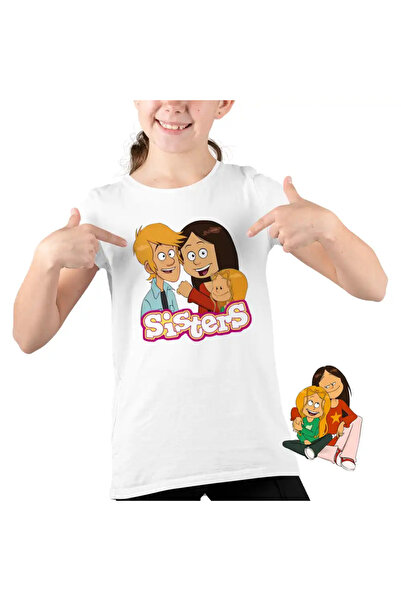 OEM Kids Girls T-Shirt The Sisters Maxence Wendy Marine The Sisters Valentines Dragobete