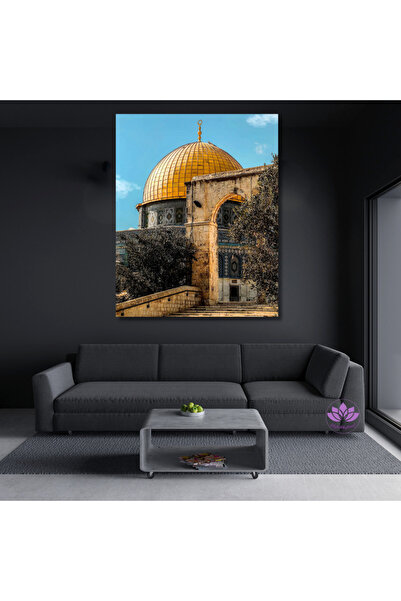 LİLYHOBBYLAND Sayılarla Boyama Seti Kasnağa Gerili İslami Eserler 50X65 cm: M...