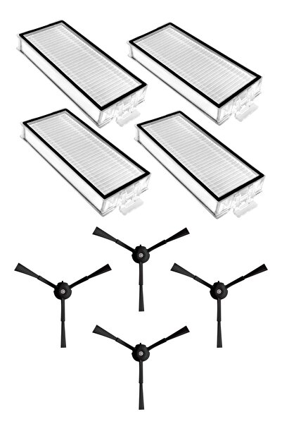 ROPALDE Roborock Q5 Pro / Q5 Pro + (Plus) Robot Vacuum Cleaner Compatible 8-Piece Spare Parts Set