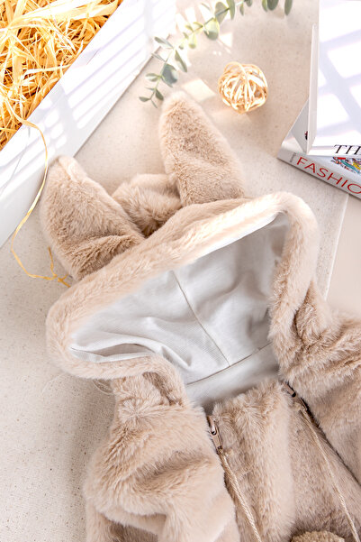 Babymod Winter Plush Welsoft Combed Cotton Lined Cotton Baby Romper for Girls and Boys