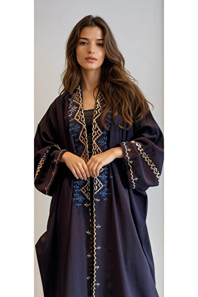 AYA mwt364-عباية-موفي-تطريز